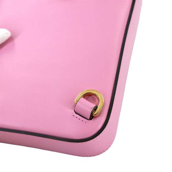 GUCCI Authentic Pink Leather Bamboo Shoulder Bag - Picture 9 of 10